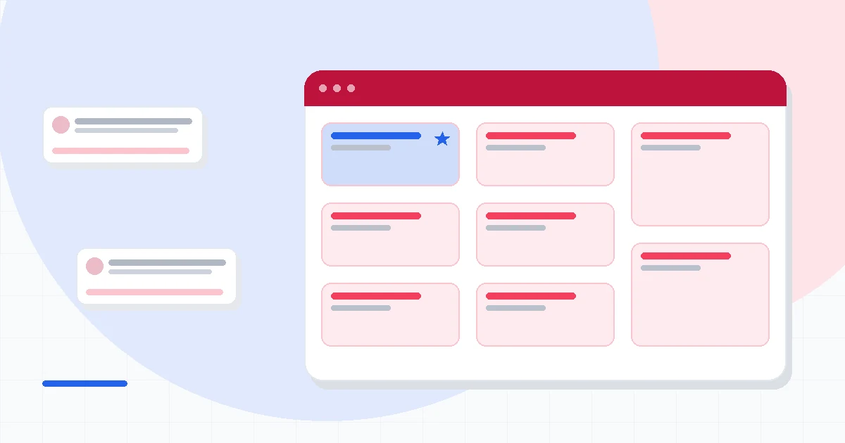 Flat illustration of a spreadsheet beside a clean accounting dashboard, deep blue and amber palette