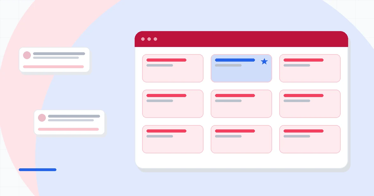 Flat illustration of a payroll check beside a rising growth ladder and HR folder icons, deep blue and amber palette