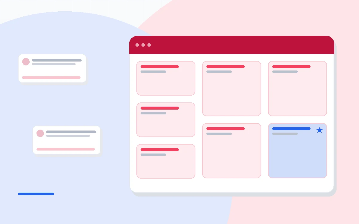Flat illustration of small business bookkeeping workflow from receipts and invoices to reconciled reports