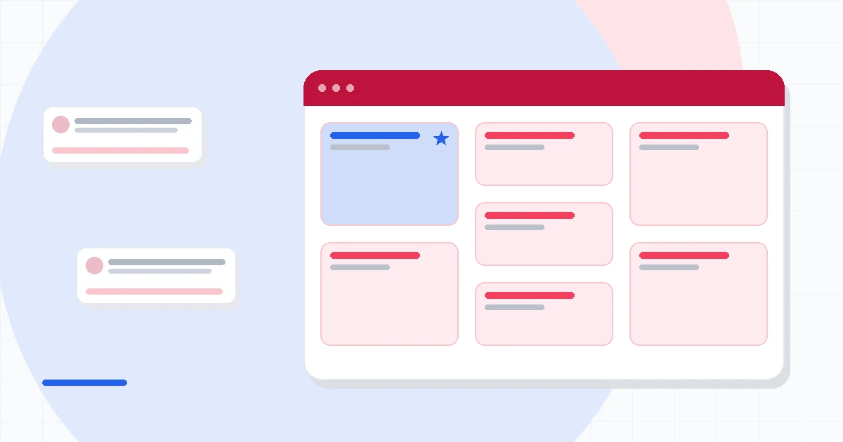 Flat illustration of a startup finance dashboard with accrual statements, burn rate chart and a bookkeeper chat panel beside a rocket icon, deep blue and amber palette
