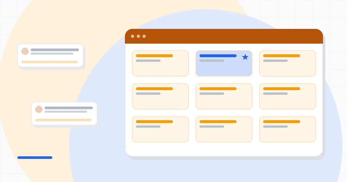 Flat illustration of two email marketing tools balanced on a scale of price and features
